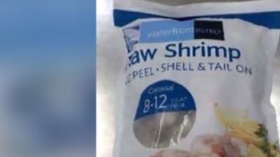 Recalled Shrimp