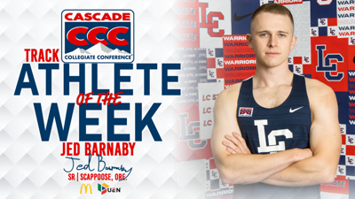Barnaby Voted CCC Track Athlete of the Week After Record-Setting Sprint